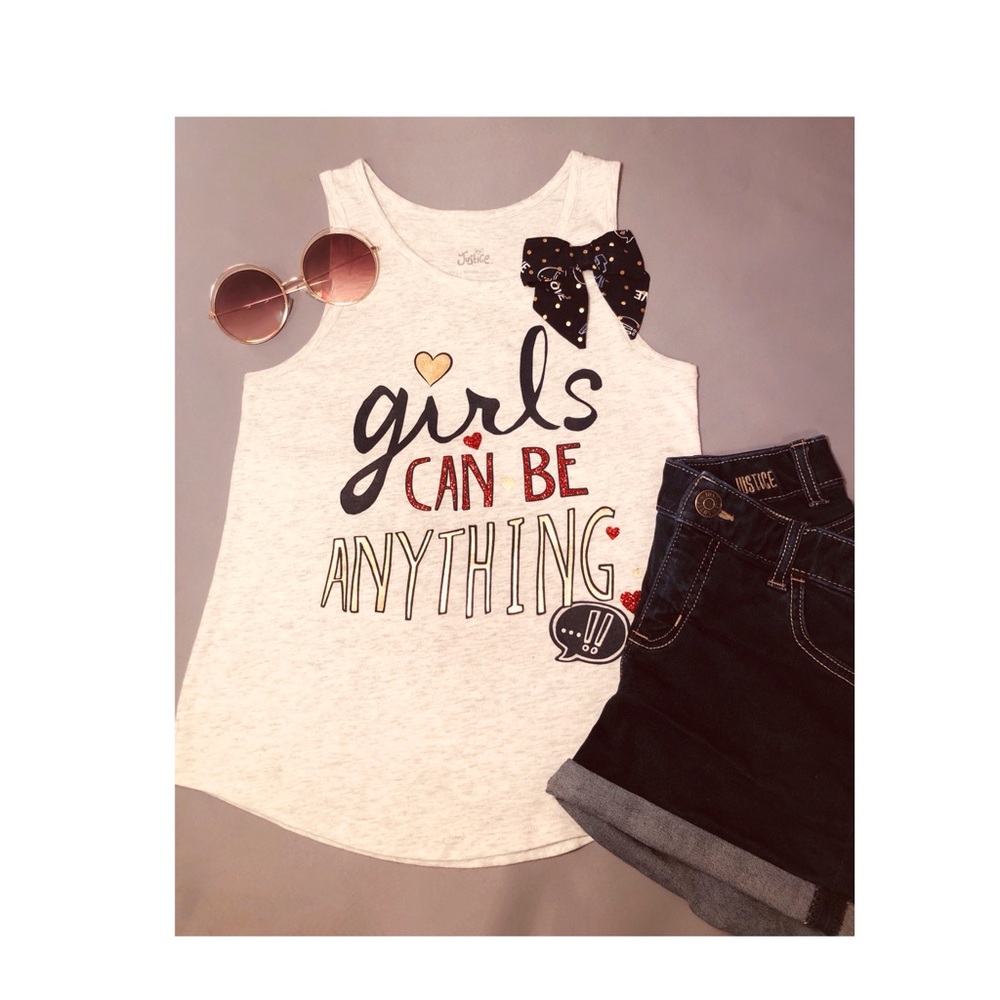 Girls cute tank top